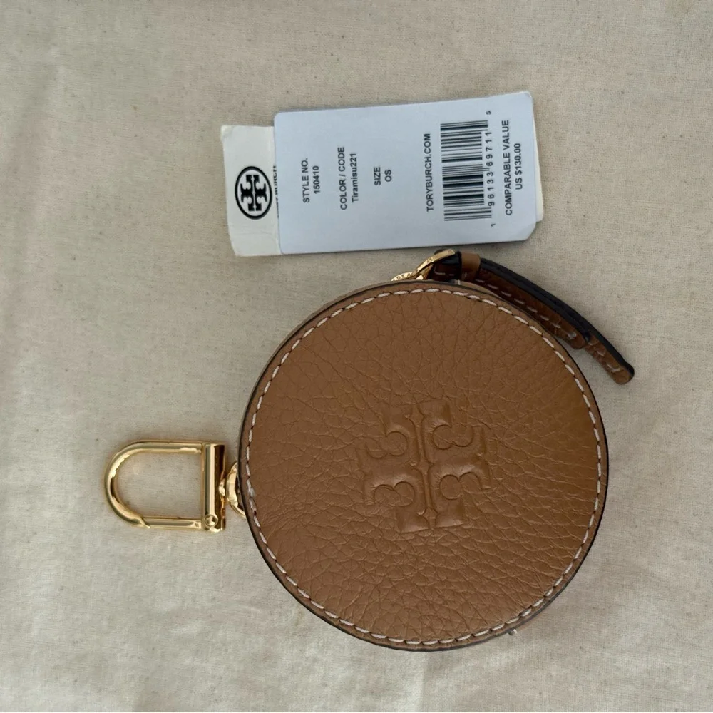 Tory Burch Thea Leather Coin Pouch